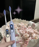 usmile笑容加电动牙刷Y30 智能AI算法语音骨传导大摆幅缓震 成人送男女朋友情侣父母生日礼物七夕节礼物 【囤货装共6刷头】Y30S星云紫 实拍图