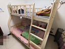 筱环上下床实木上下铺儿童床男孩女孩高低床成人双层床子母床 上下床 爬梯款单床+床垫*2 上铺宽130下铺宽150-全实木 实拍图