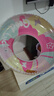361°儿童游泳圈男女童防侧翻初学者宝宝可爱腋下圈充气救生圈夏日粉 实拍图