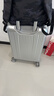 Diplomat外交官行李箱20英寸扩充层拉杆箱男登机旅行密码箱女TC-6012TM银 实拍图