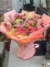 馨仪鲜花速递玫瑰花康乃馨花束送妈妈长辈礼物全国鲜花同城配送 19朵康乃馨百合混搭花束 实拍图
