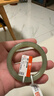 印象眸 【优选级】和田玉手镯浅青玉镯子送女友送妈妈内径55-56mm 实拍图