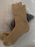 棉十三袜子男【加厚加绒保暖】毛圈袜秋冬纯色中筒袜男士抗寒袜高筒长袜 晒单实拍图
