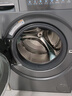 海尔滚筒洗衣机全自动10kg 新品上市 537超薄平嵌 蓝盾除菌 防生锈 525大筒径 商场同款XQG100-L58A1 实拍图