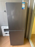 美的（Midea）182L双开门两门小户型家用客厅租房宿舍冰箱可冷藏冷冻双温小巧不占地低音运行BCD-182M 实拍图