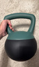 Keep软壶铃男士家用提壶哑铃力量训练健身器材全身锻炼手臂高级灰10kg 实拍图