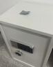 得力保险柜 家用密码保险箱办公财务专用小型保密箱全钢防盗入墙入柜床头保管柜 曜臻白AE611高60cm 实拍图