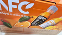 农夫山泉 100%纯果汁NFC果汁300ml*12瓶缤纷礼盒(6橙汁+6芒果汁)过年年货 实拍图