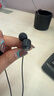 艾荧者2米3米加长台式电脑耳机双孔带麦有线入耳式高清直播K歌游戏电竞话筒线控耳塞适用苹果华为笔记本 手机专用【1米单插孔】带麦黑色 实拍图