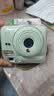 富士（FUJIFILM）instax  mini12 一次成像 立拍立得相机 mini12 薄荷绿 套餐五（官方标配+水晶壳+肩带+白边相纸20张） 实拍图