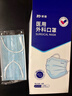 振德一次性医用外科口罩独立包装一只一袋透气防尘雾霾过敏蓝色100只 实拍图