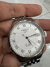 天梭（TISSOT）【二手99新】天梭TISSOT经典力洛克系列男士自动机械腕表 背透瑞士二手钟表经典商务休闲男表回收 T41.1.483.33白盘钢带2824机芯 实拍图