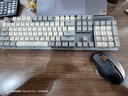 达尔优（dareu）EK810无线机械键盘 笔记本电脑办公商务键盘 2.4G蓝牙三模连接 全尺寸104键 深空灰红轴 实拍图