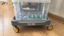 白云清洁170系列保洁车多功能手推车酒店客房专用工具车物业布草卫生车 灰色加厚款【无盖】 实拍图