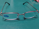 玉品堂防蓝光老花镜男半框金属京东自营花眼镜老人眼镜耐磨花镜女350度 实拍图