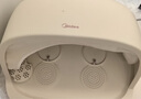 美的（Midea）【暖脚神器】取暖器家用电暖器办公室桌下加热脚垫包裹锁温艾草按摩99.99%抗菌暖脚宝NPT200A 实拍图