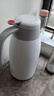 炊大皇 保温壶 2.2L304不锈钢内胆热水瓶家用保温瓶暖水壶【优雅白】 实拍图