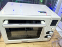海氏（Hauswirt）四代C40升级款电烤箱家用烘焙背部大风机多功能发酵一体机搪瓷内胆情人节礼物 米白色 40L 实拍图