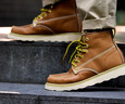 卡特（CAT）马丁靴工装靴子男鞋牛皮户外美式复古机车靴P721411M3EDC36 棕黄 41 实拍图