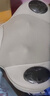 奥克斯（AUX）腰部按摩器腰部按摩仪颈腰椎按摩靠垫热敷腰肌劳损背部按摩枕办公生日父母亲中秋节礼物实用送父母 米色【礼盒装】4磁石+环抱护腰多部位按摩+红光热敷 【中秋节礼物】国庆节礼物实用送老婆爸爸妈 实拍图