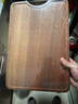 双枪乌金檀菜板 百年龄整木砧案板家用切菜食品抗菌防霉实木40*27*2.5 实拍图