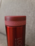 乐扣乐扣（LOCK&LOCK）不锈钢纤巧便携保温杯茶水杯车载商务杯子LHC560（300ml）红色 实拍图