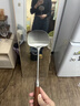 炊大皇316L不锈钢炒勺锅铲蘑菇铲花梨木手柄家用锅铲炒菜铲子小号 实拍图