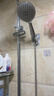 四季沐歌（MICOE）增压淋浴花洒喷头套装 浴室大面板淋浴头电镀手持花洒三件装HS122 实拍图