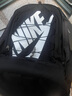 耐克（NIKE）男女双肩包背包 大容量旅行包电脑书包休闲包DV1296-010 黑白 实拍图