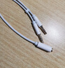 绿联耳机麦克风二合一音频线 3.5mm耳机转换头 手机耳机一分二音频转接线台式电脑耳机转换器   20897 实拍图