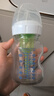布朗博士防胀气奶瓶新生儿专用(0-3月玻璃150ml+3-6月PPSU270ml)萌兔金龙 实拍图