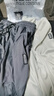 策息裤子男秋冬季加绒保暖可选休闲裤秋装直筒长裤宽松卫裤运动男裤 浅灰+深灰【两件装】 XL -建议110-140斤左右 实拍图