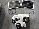霸天安四镜头太阳能AI摄像头农村野外4g终身免流量室外看护远程监控器家用360度全彩高清夜视户外免插电 实拍图