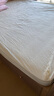 无印良品A类全棉床笠 纯棉床笠单件床垫保护罩全包防尘套 奶白1.8米 实拍图