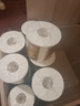 清风【李昀锐同款】有芯卷纸 原木金装4层加厚200克*27卷 卫生纸箱装 实拍图