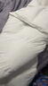 京东京造暖暖90%抗菌羽绒被 冬季被子被芯白鸭绒-冬被1kg填充2*2.3m 实拍图
