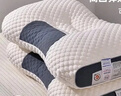 浪莎（LangSha）枕头深度睡眠SPA按摩护颈枕芯颈椎枕不塌陷一对装家用宿舍成人枕 针织棉水立方SPA低枕 48cm x74cm【单只装】 实拍图