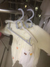 全棉时代新生儿衣服半背衣无骨纯棉宝宝和尚服婴儿护肚上衣 微光蓝 59码 实拍图