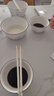 陶瓷碗家用喜庆乔迁新居碗碟餐具套装岁月静好饭碗 4碗4盘4勺4筷1汤碗1大勺2面碗 实拍图