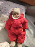 巴拉巴拉婴儿连体衣羽绒服宝宝男童女童2025新款冬装外出哈衣爬服造型拜年 实拍图