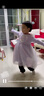 迪士尼爱莎公主裙子女春季新款女童连衣裙春秋儿童公主裙LX81227 紫120 实拍图