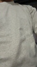 优衣库男装女装柔软圆领T恤/休闲长袖上衣25秋冬新款479783 31 米色 XL 实拍图