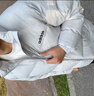 阿迪达斯（adidas）550蓬通勤防风保暖鸭绒羽绒服面包服女子冬季连帽 L码 实拍图