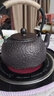 瓷牌茗茶具（cipaiming teaset） 铁壶生铁泡茶壶手工无涂层茶壶家用泡茶烧水壶 岩肌素铁壶 1200ml 实拍图