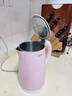 美的（Midea）电热水壶养生0涂层烧水壶母婴级316L不锈钢内胆 1500W快速加自动断电1.7升容量MK-HJ1705-PRO 实拍图