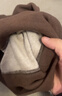松山棉店小暖羊保暖打底裤女含羊毛7A抑菌吸湿发热可外穿高腰加厚绒棉裤冬 加厚暖-咖啡棕-520(-15~-5°C) L (推荐110-125斤) 实拍图