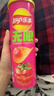 乐事（Lay's）无限薯片 鲜浓番茄味 104克*2罐 208克 休闲零食 膨化食品 实拍图