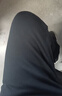 安踏（ANTA）男裤休闲运动裤卫裤男秋冬季加绒加厚保暖直筒休闲裤男士长裤子 【加绒针织款-直筒平口】基础黑7304N-3 御寒保暖 2XL  (男185/女180) 实拍图