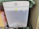 惠普小型A5桌面碎纸机 单次可碎6张4级保密小巧简约低噪音粉碎机 可碎纸/订书针/信用卡W0606CC 实拍图