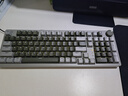 京东京造 JZ990有线机械键盘 99键背光 Gasket结构 PBT键帽 多媒体音量旋钮 双系统兼容  游戏办公 灰冷翠 实拍图